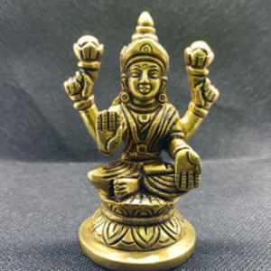 Super Fine Quality Pure Brass Laxmi Idol Statue,  Goddess Lakshmi Idol Hindu Laxmi Statue , God of wealth, fortune, love and beauty