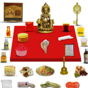 Lord Kuber Puja Kit / Kuber Poojan Samagri For Pooja Hindu Religion Festival