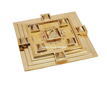 Vastu Space Harmoniser Pyramid with Vastu Purush for Brahmasthan and Vastu Defects