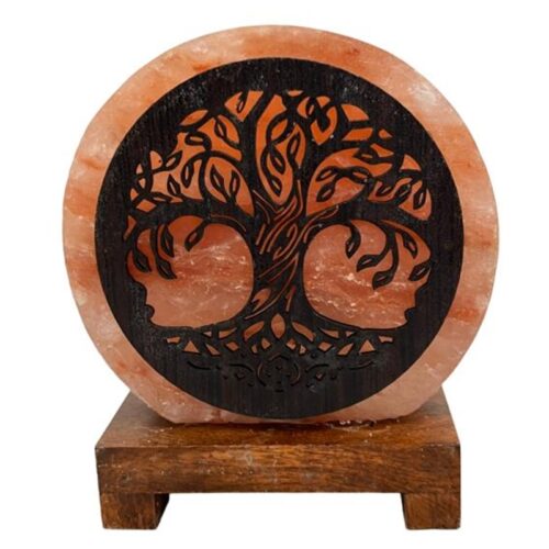 3D Tree of Life Celtic Himalayan Salt Lamp